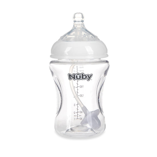 Nuby 360° Glass Bottle. (500 advance)