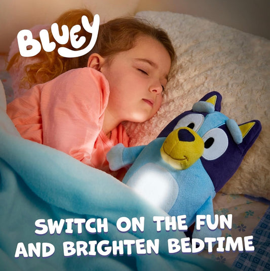 Bluey - Go Glow Pal - 12-inch Light Up Soft Plush Toy (condition 9/10)