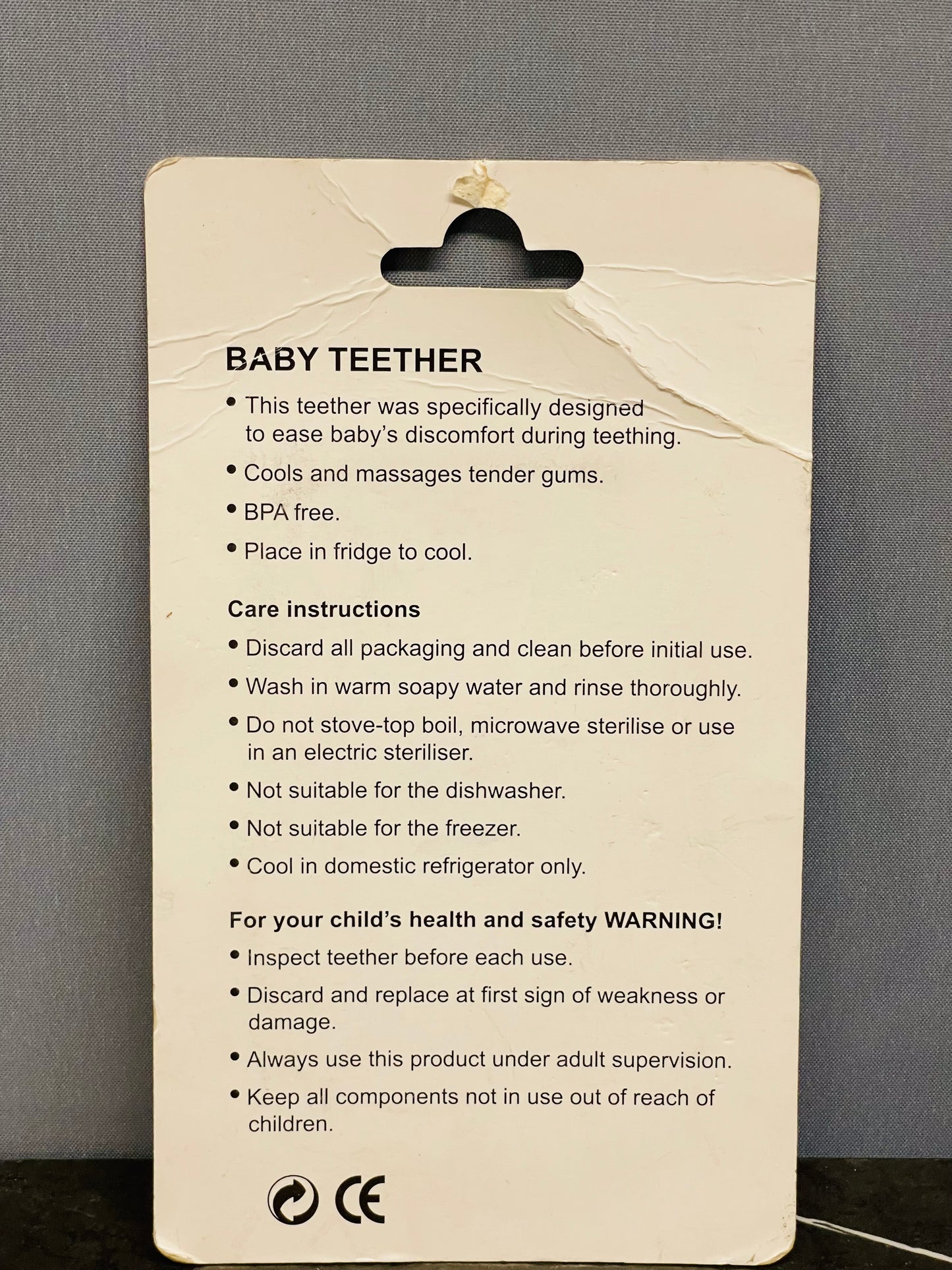 Silicon Baby Teether