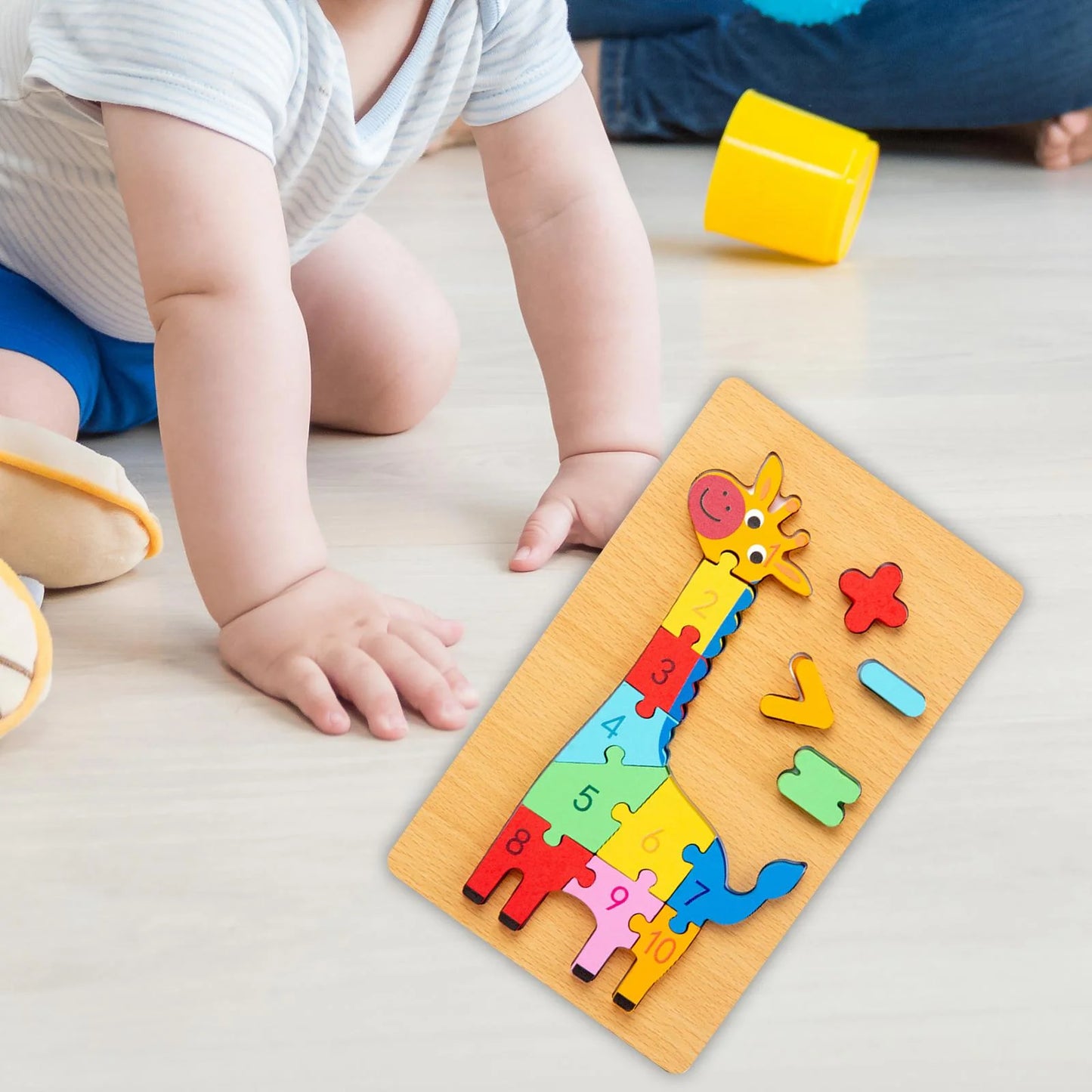 Wooden Giraffe Puzzle.