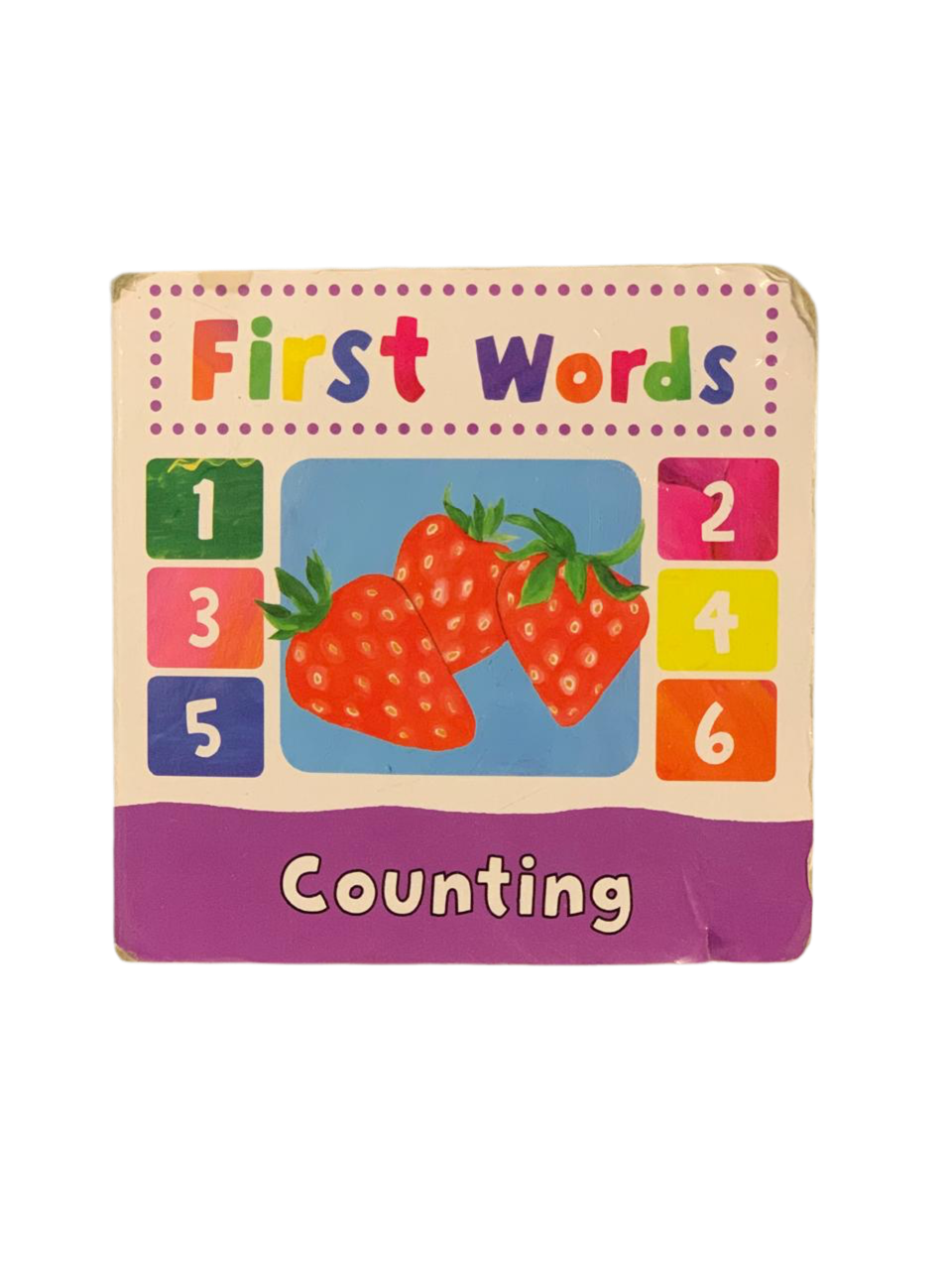 "First Words: Counting" Board Book (Condition 9/10)