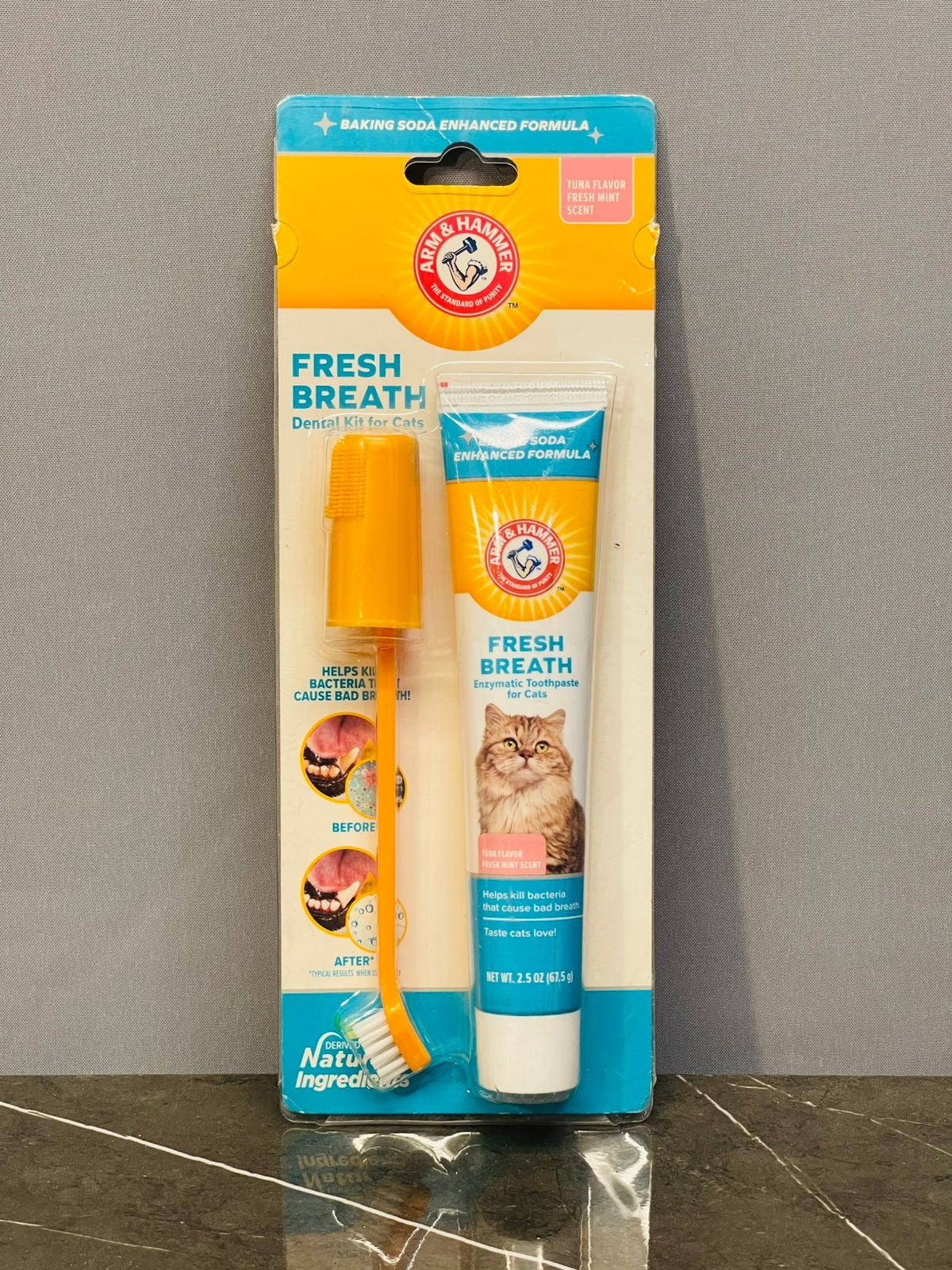 Arm & Hammer for Pets Dental Kit for Cats (paste out-of-date)