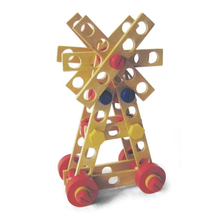 Wooden Construction Building Toy Set (80 Pcs)