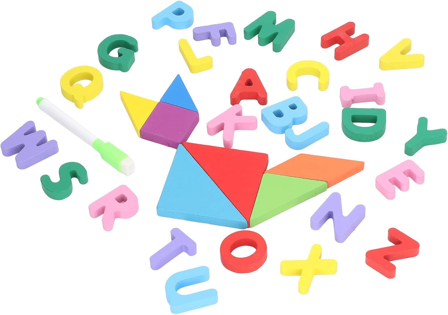 Wooden Puzzle Letter Board Educational Board