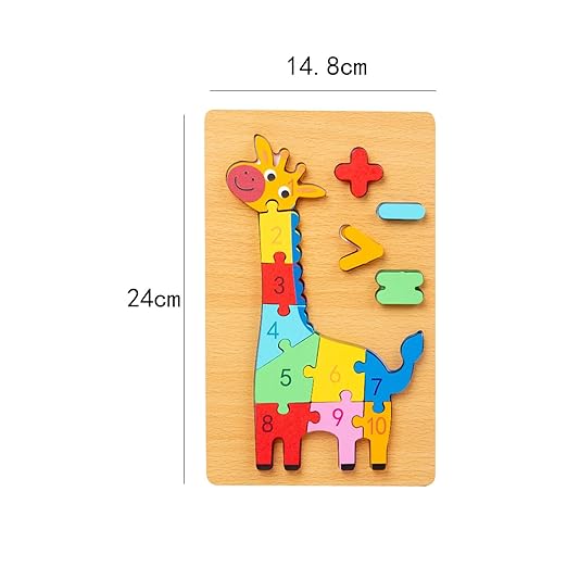 Wooden Giraffe Puzzle.
