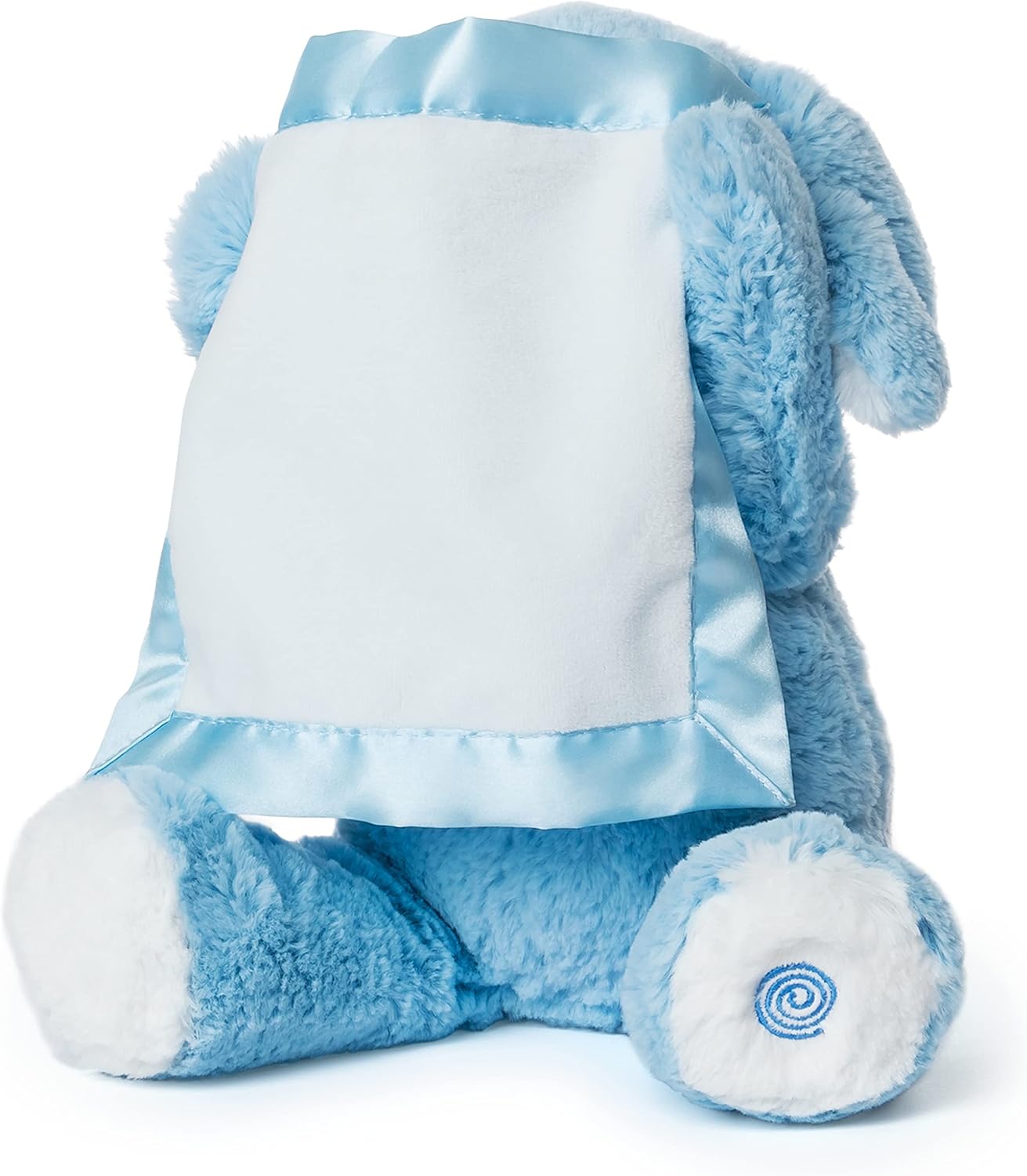Peek-A-Boo Puppy Blue Soft Toy