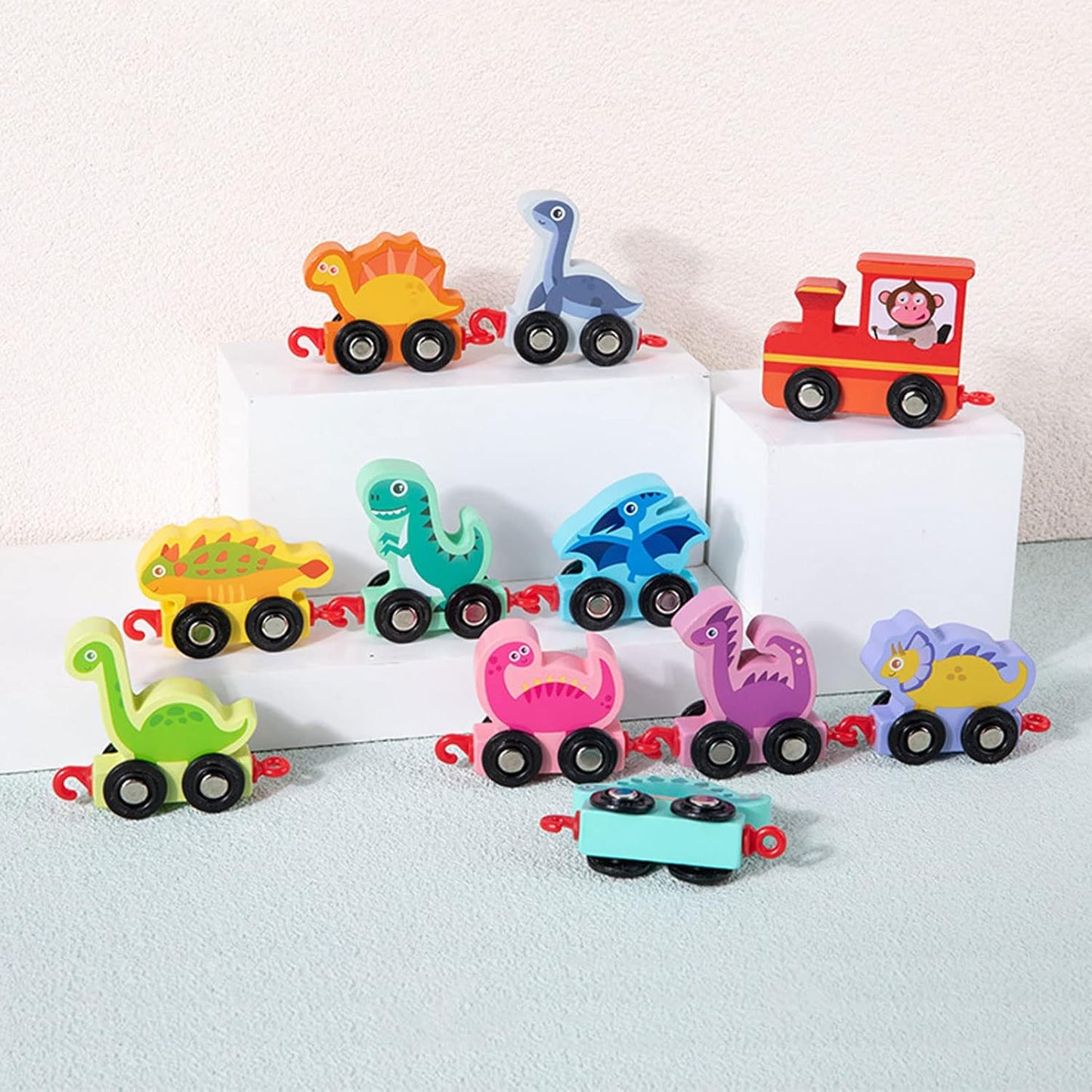 Dinosaur train Building Blocks. (Number 6 dino missing)
