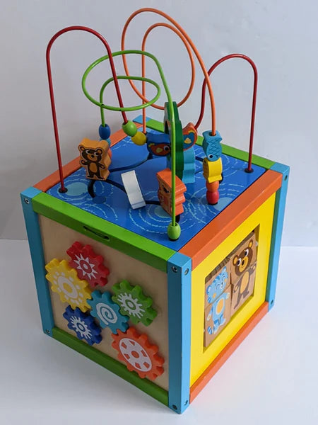 B.Toys Zany Zoo Wooden Activity Cube (Rs.500 advance Required)