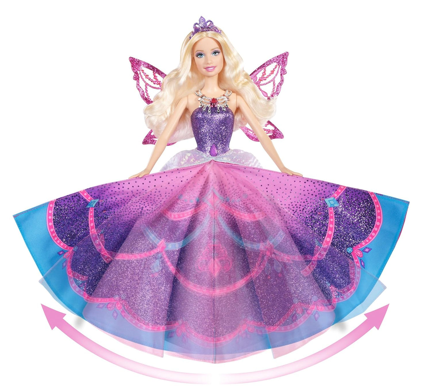 Barbie Mariposa Catania Doll with Transforming Skirt and Wings