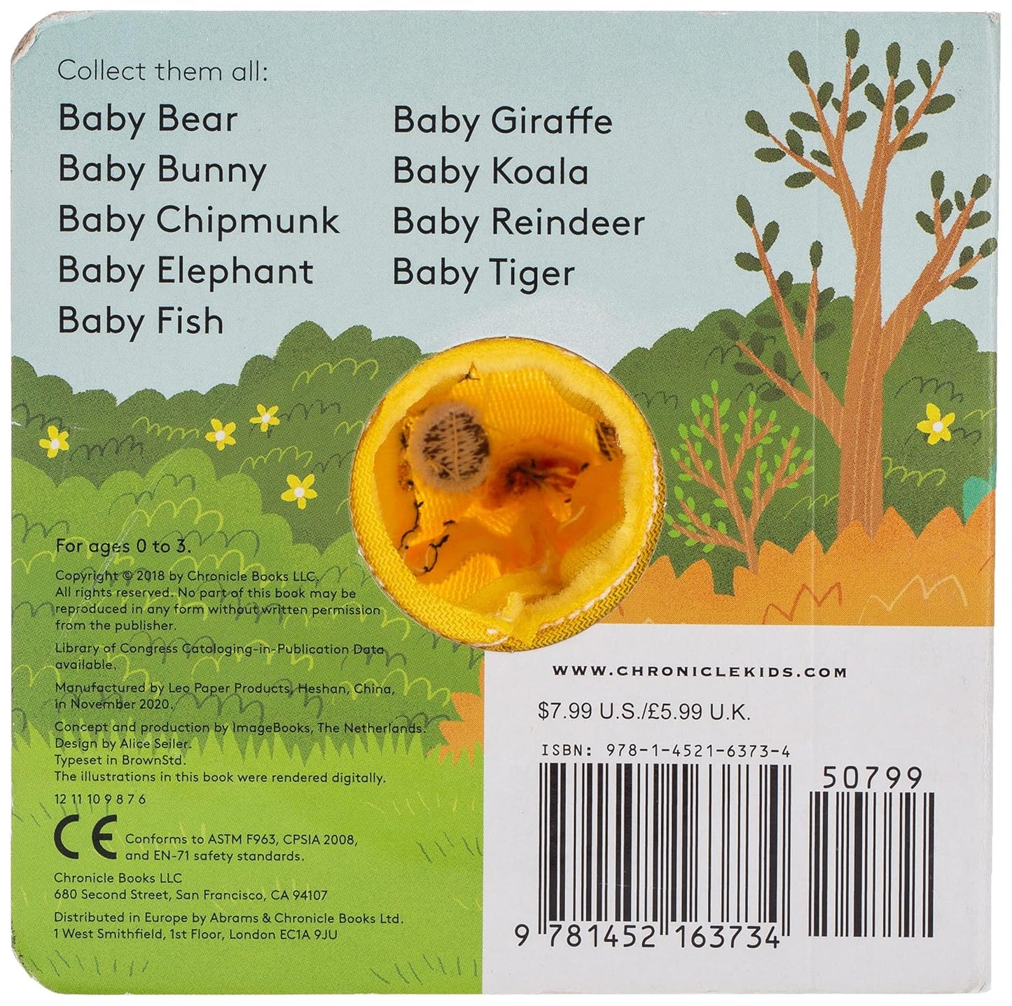 Baby Duck: Finger Puppet Book (8/10 condition)