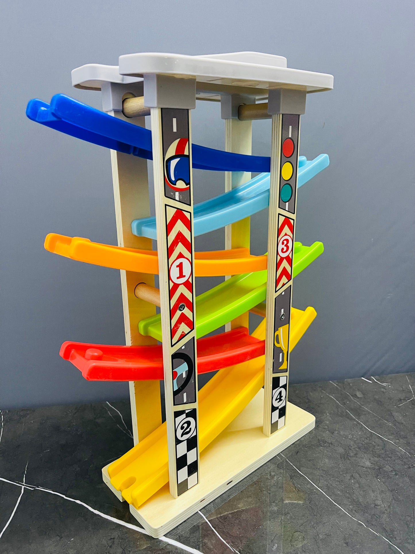 Racing cars track