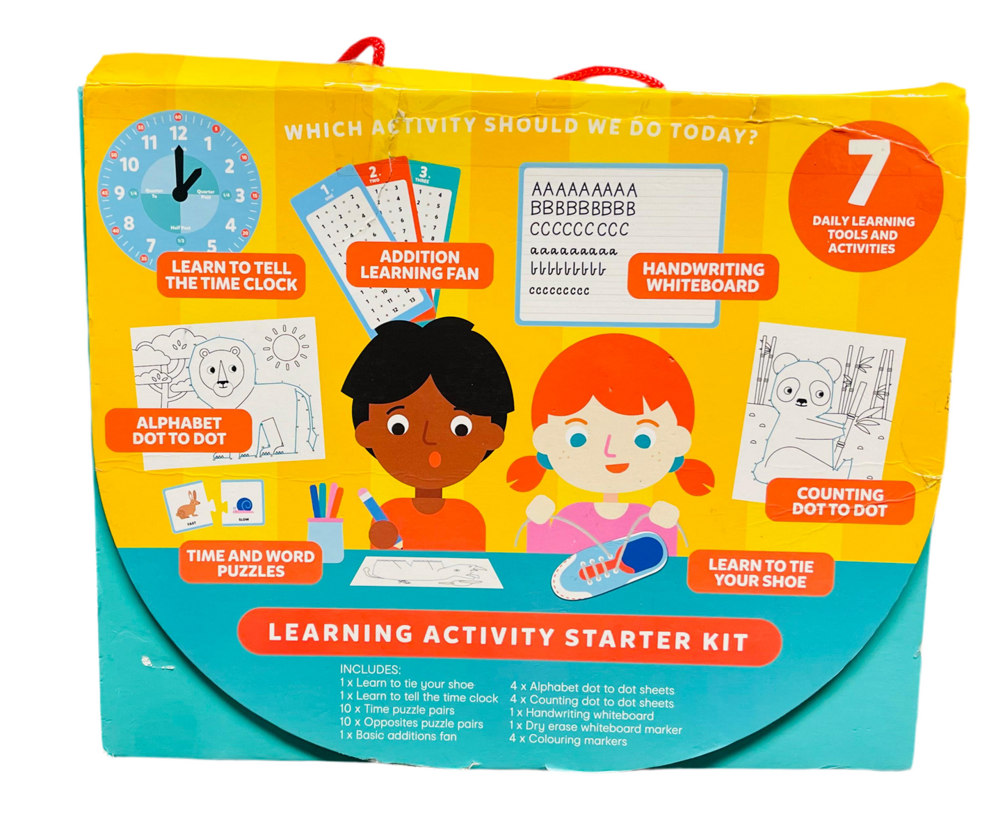 Anko - "Learning Activity Starter Kit". (1/20 puzzle pair missing) box damaged