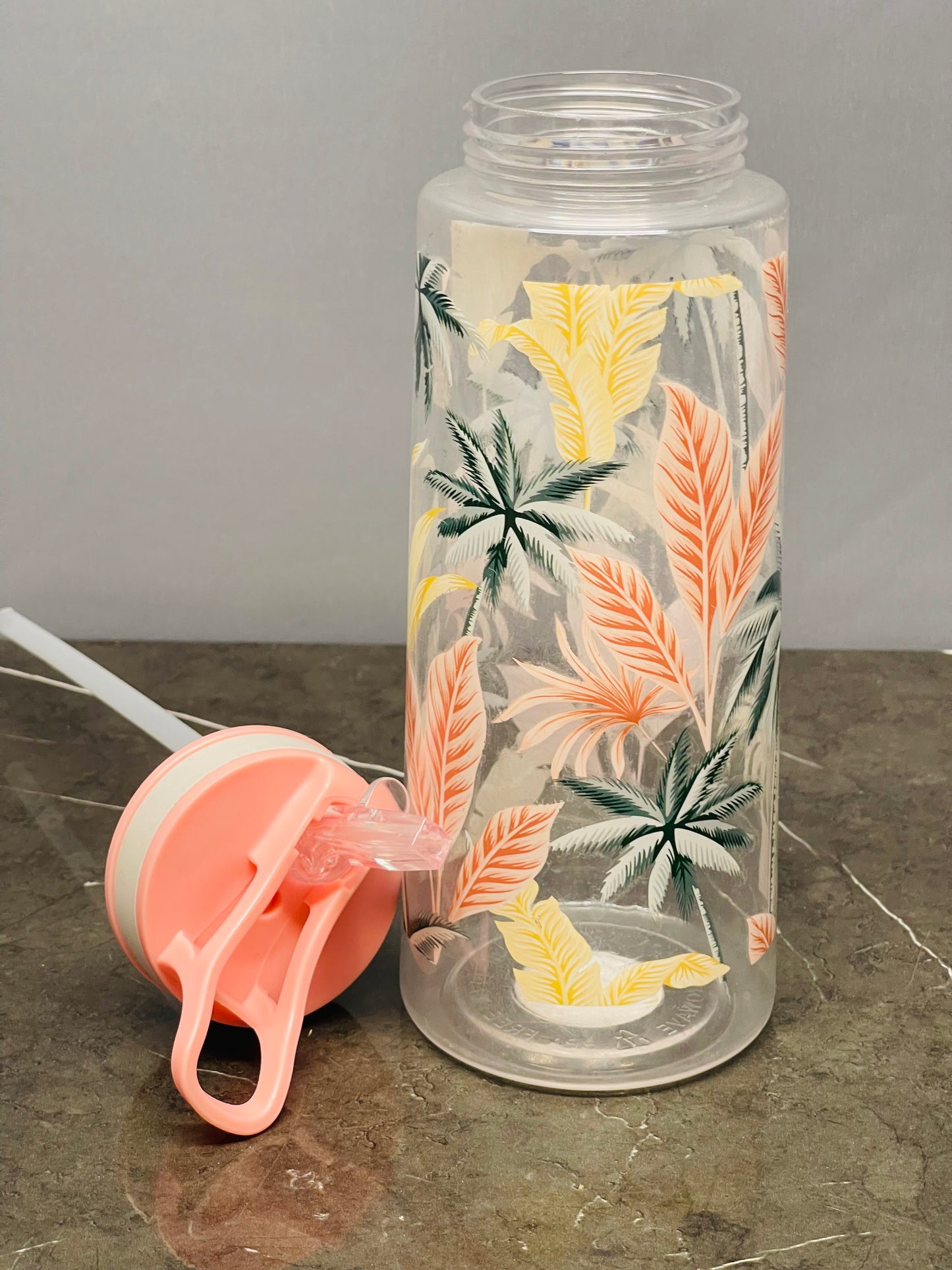 Anko 1L Tropical Jungle Water Bottle