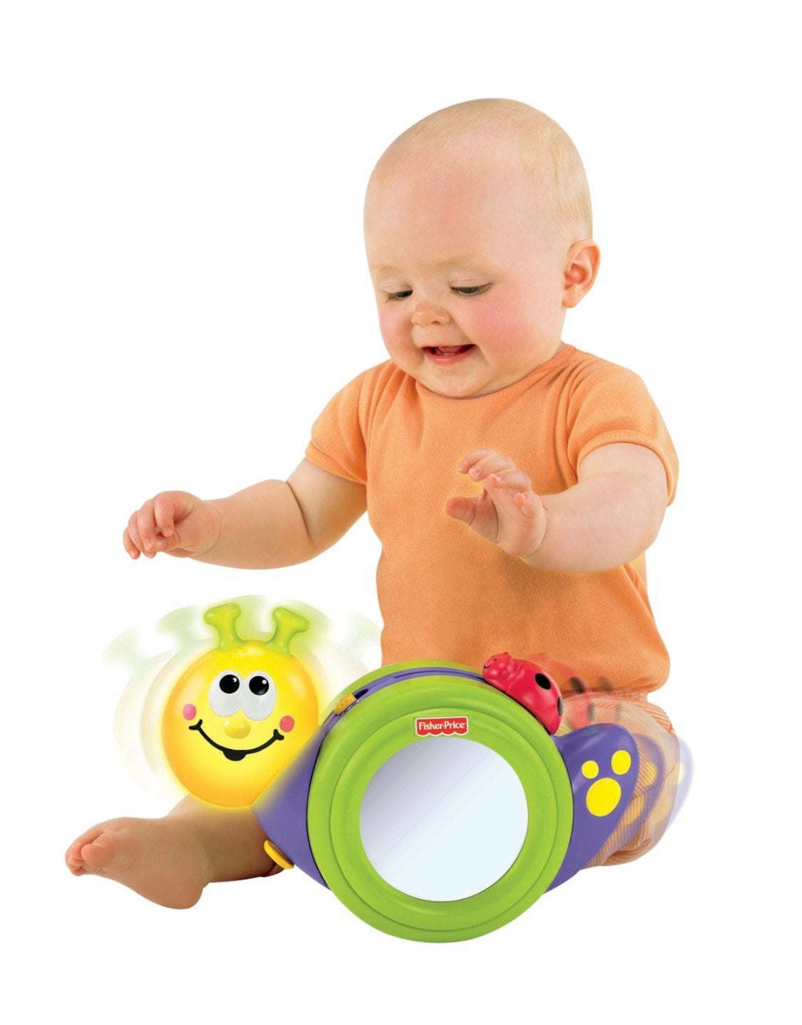 Fisher-Price Go Baby Go! 1-2-3 Crawl Along Snail