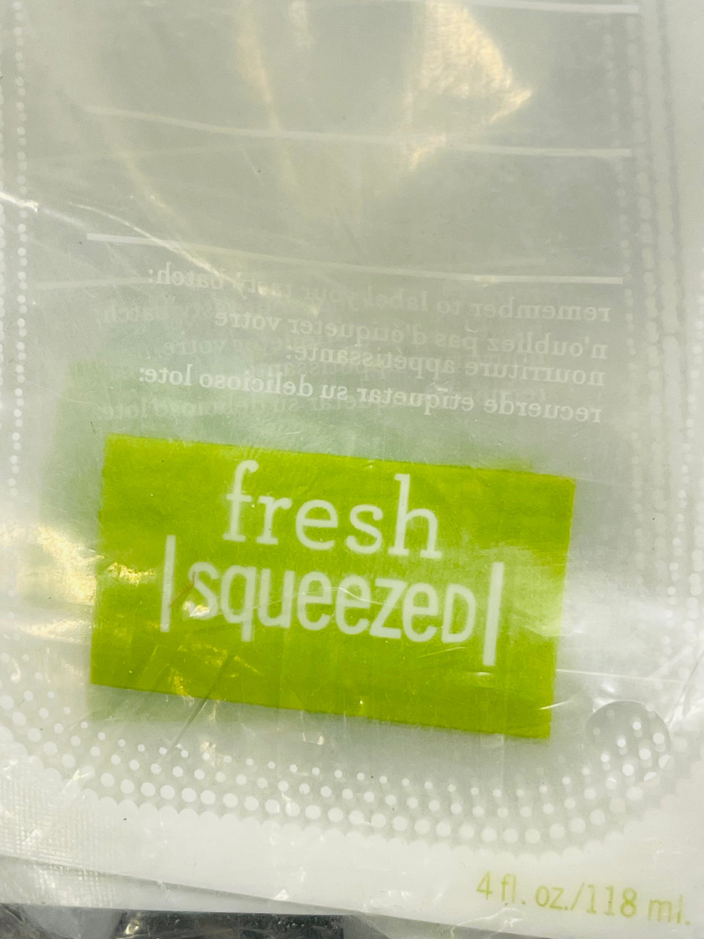 Infantino 10Pcs Baby Food Fresh Bags (without caps)