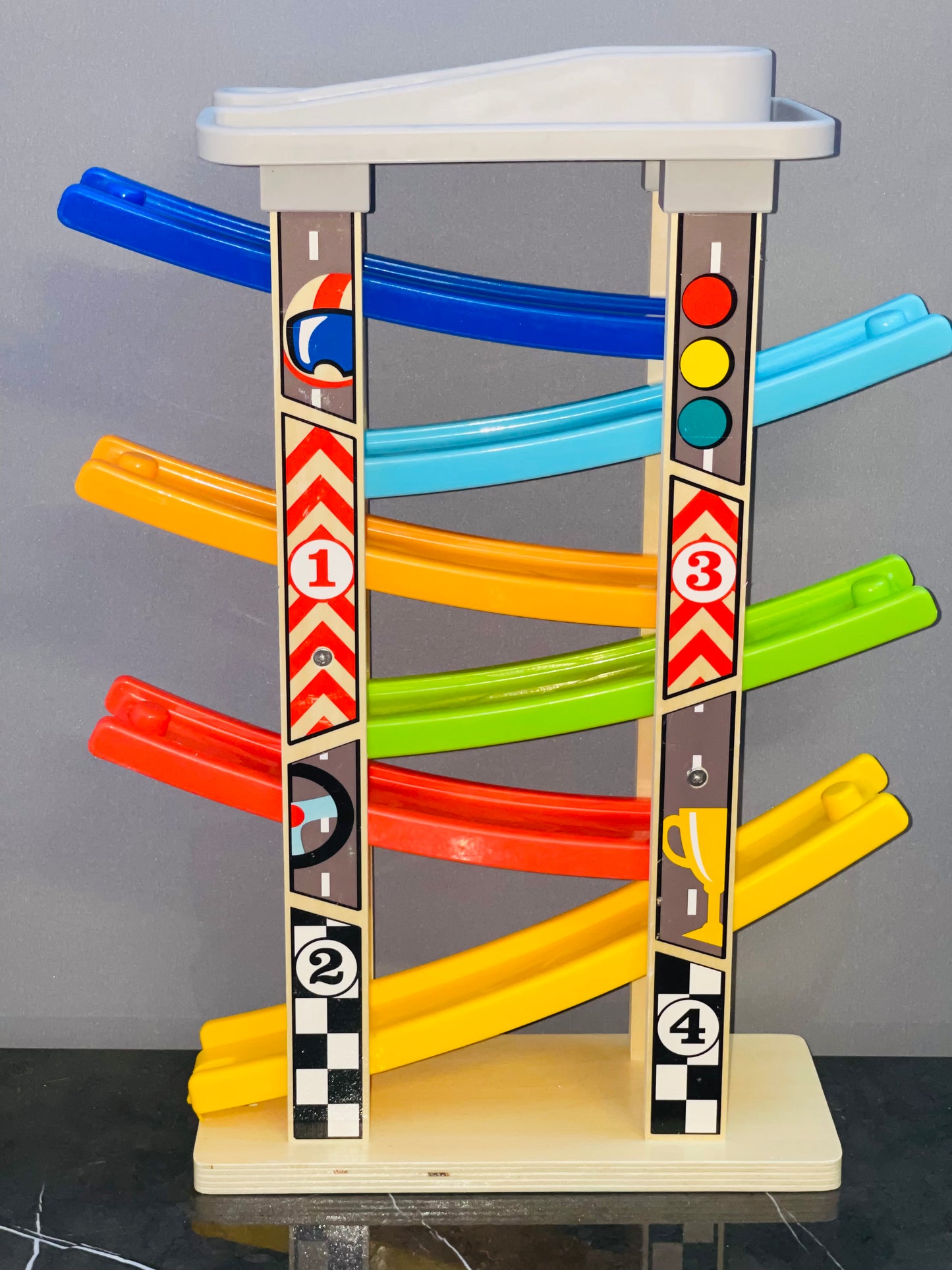 Racing cars track