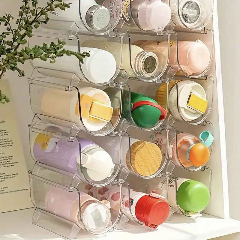 3pc Clear Acrylic Storage Rack