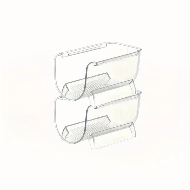 3pc Clear Acrylic Storage Rack