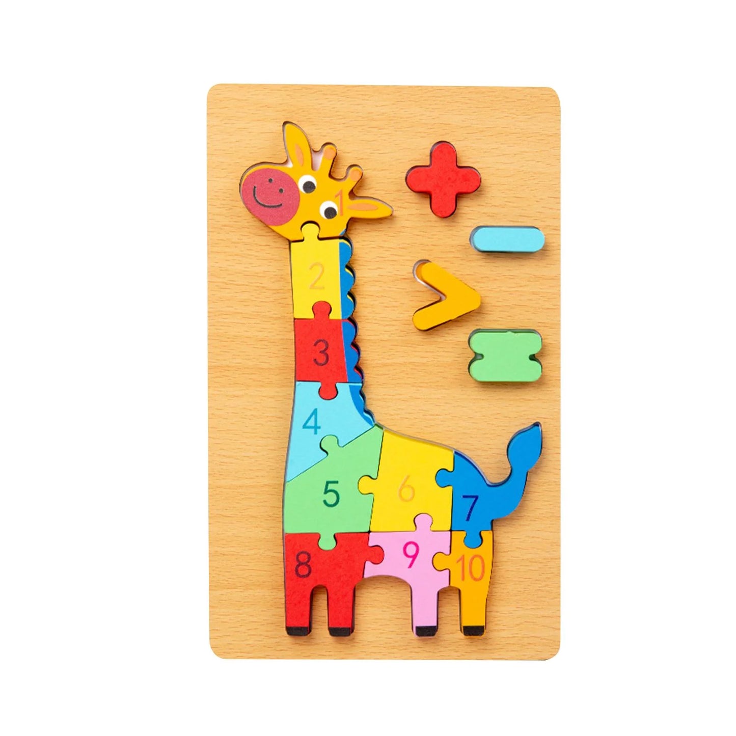 Wooden Giraffe Puzzle.