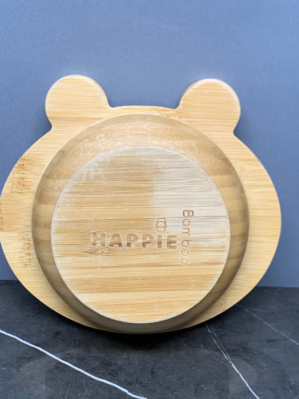 HAPPIE Bamboo Bear Bowl