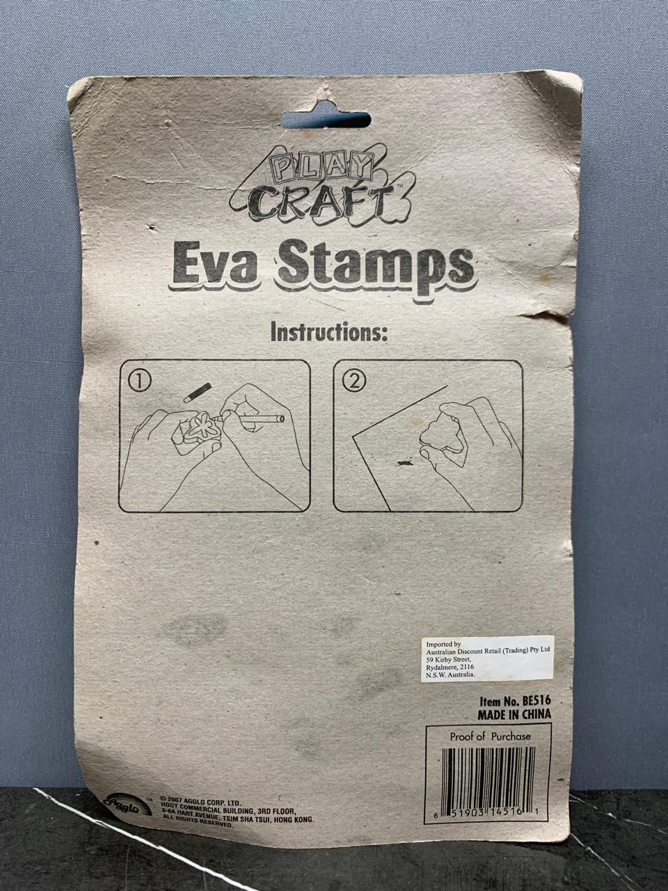 PLAY CRAFT Eva Stamps