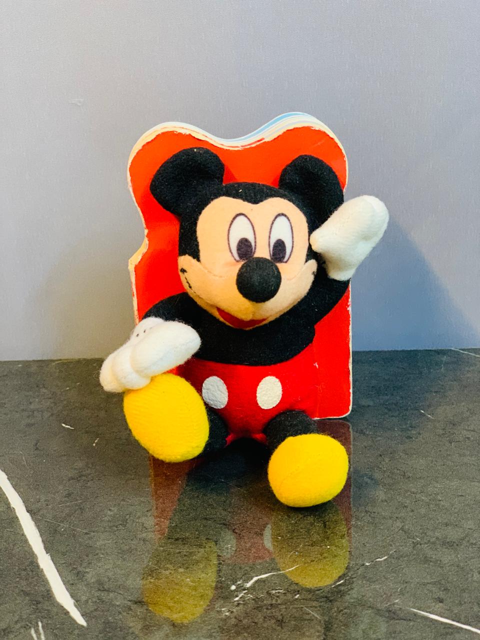 Disney Friendly Tales Mickey Mouse Book With Plush Toy