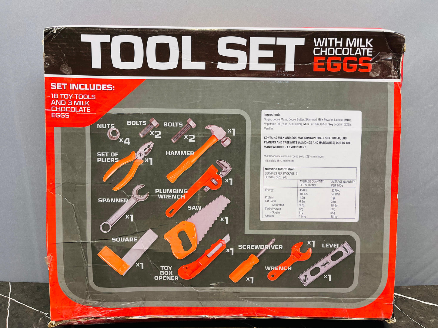 Toy Tool Set (Eggs not included)(500 advance)