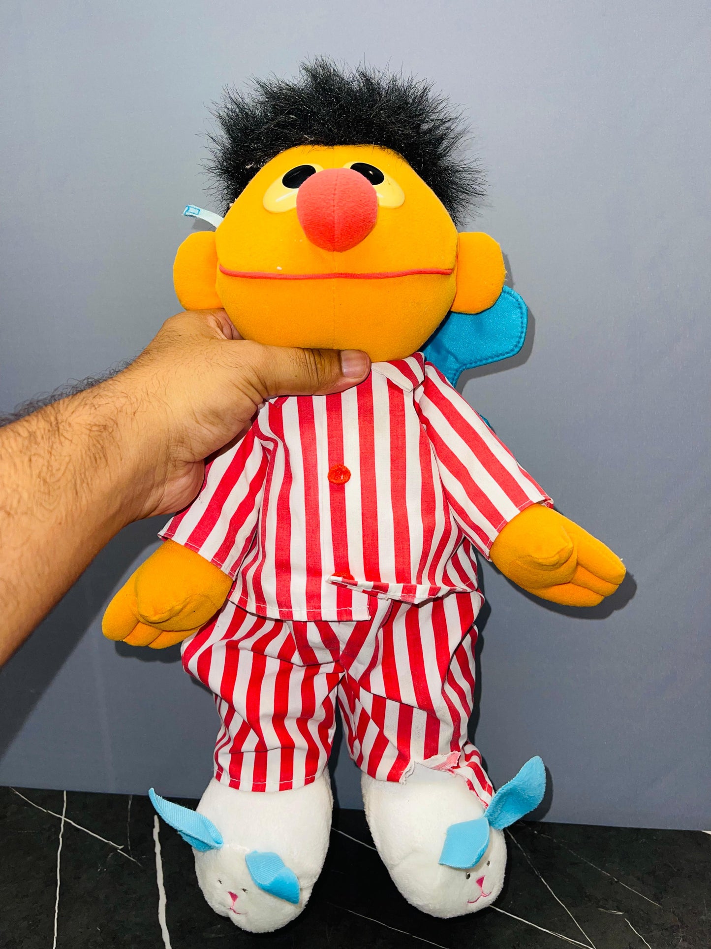 Tyco Toys Vintage Sesame Street Sleep And Snore Earnie (9/10 condition) (450 advance)