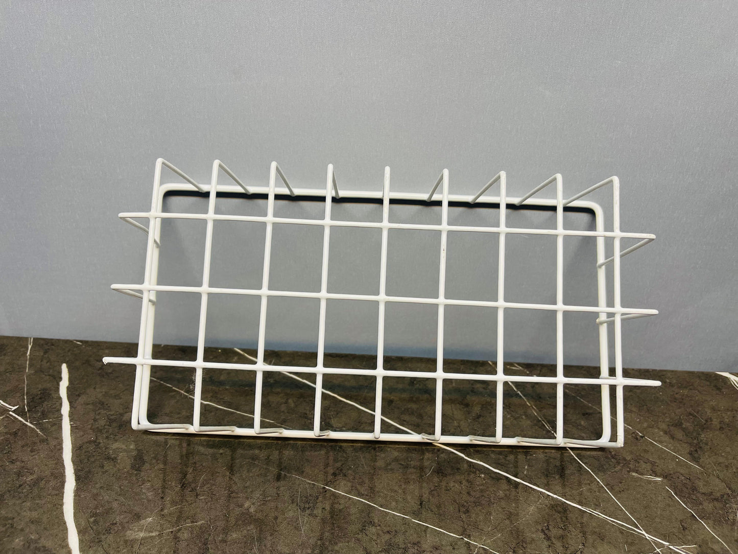 Multi-Purpose White Wire Storage Basket