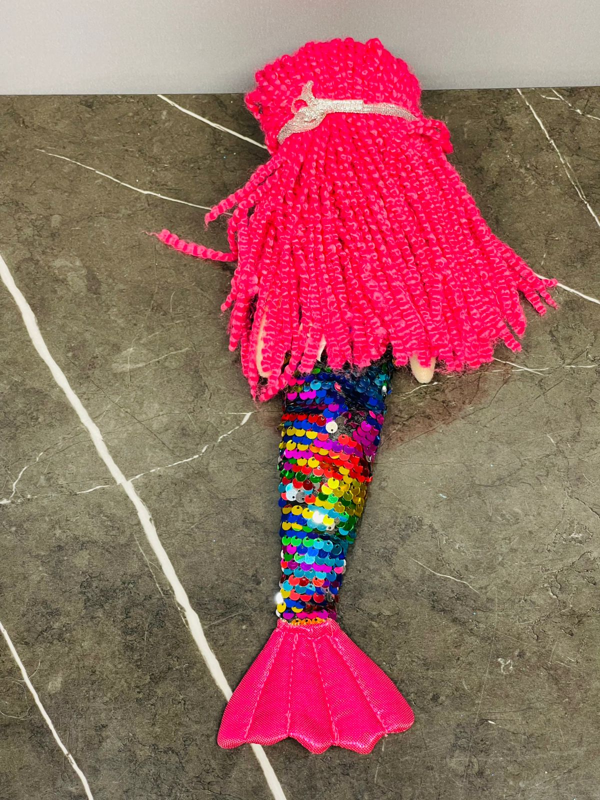 Doll Mermaid Ellie Multi Sequin
