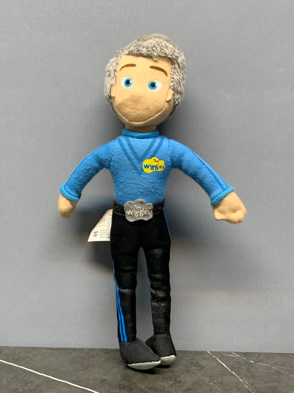 The Wiggles Blue Wiggle Anthony Field Plush Doll.