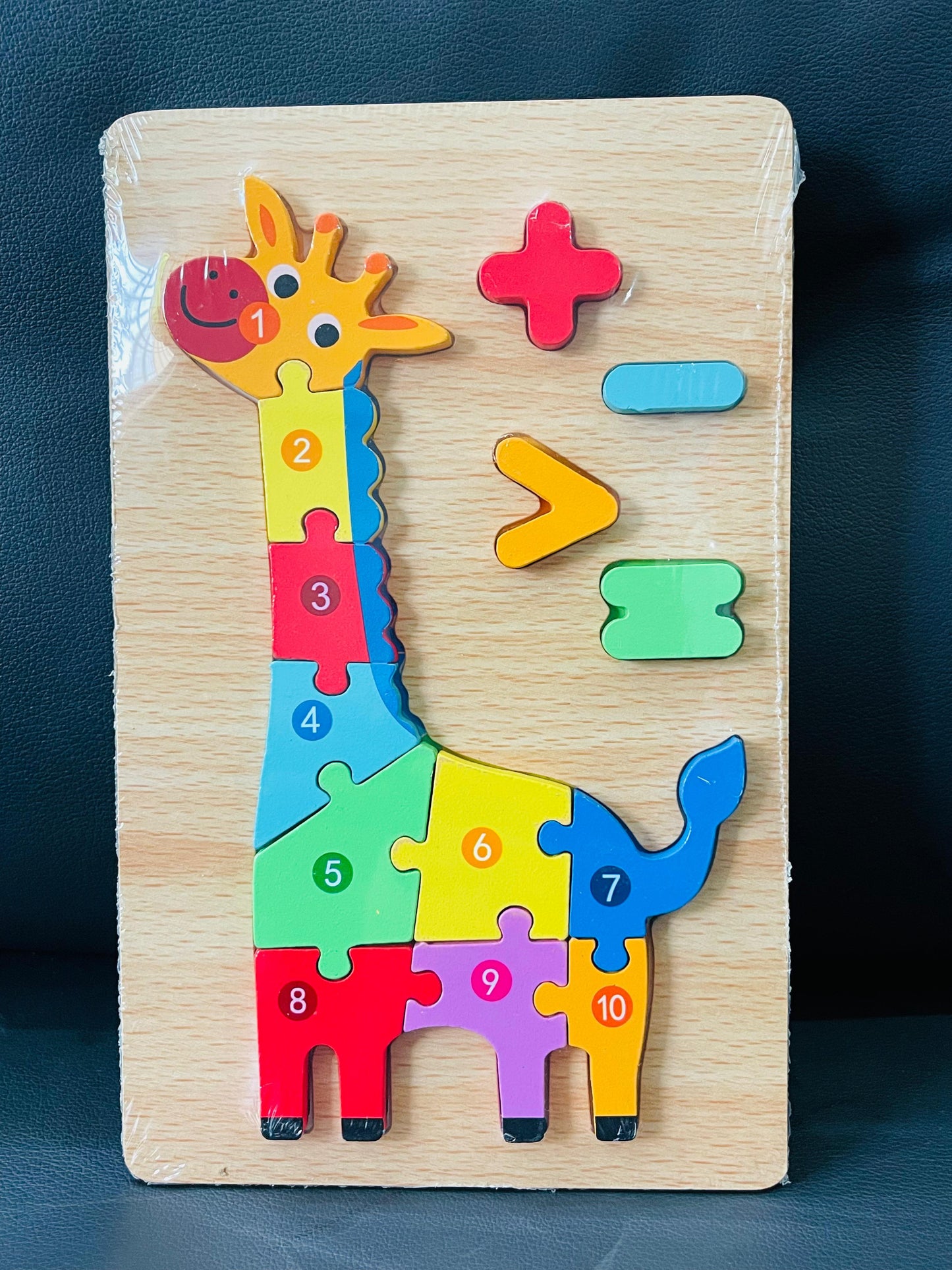 Wooden Giraffe Puzzle.