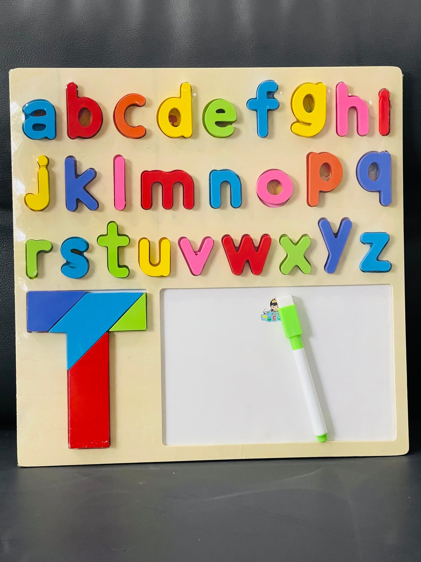Lower Case Alphabets Shaped Puzzle.