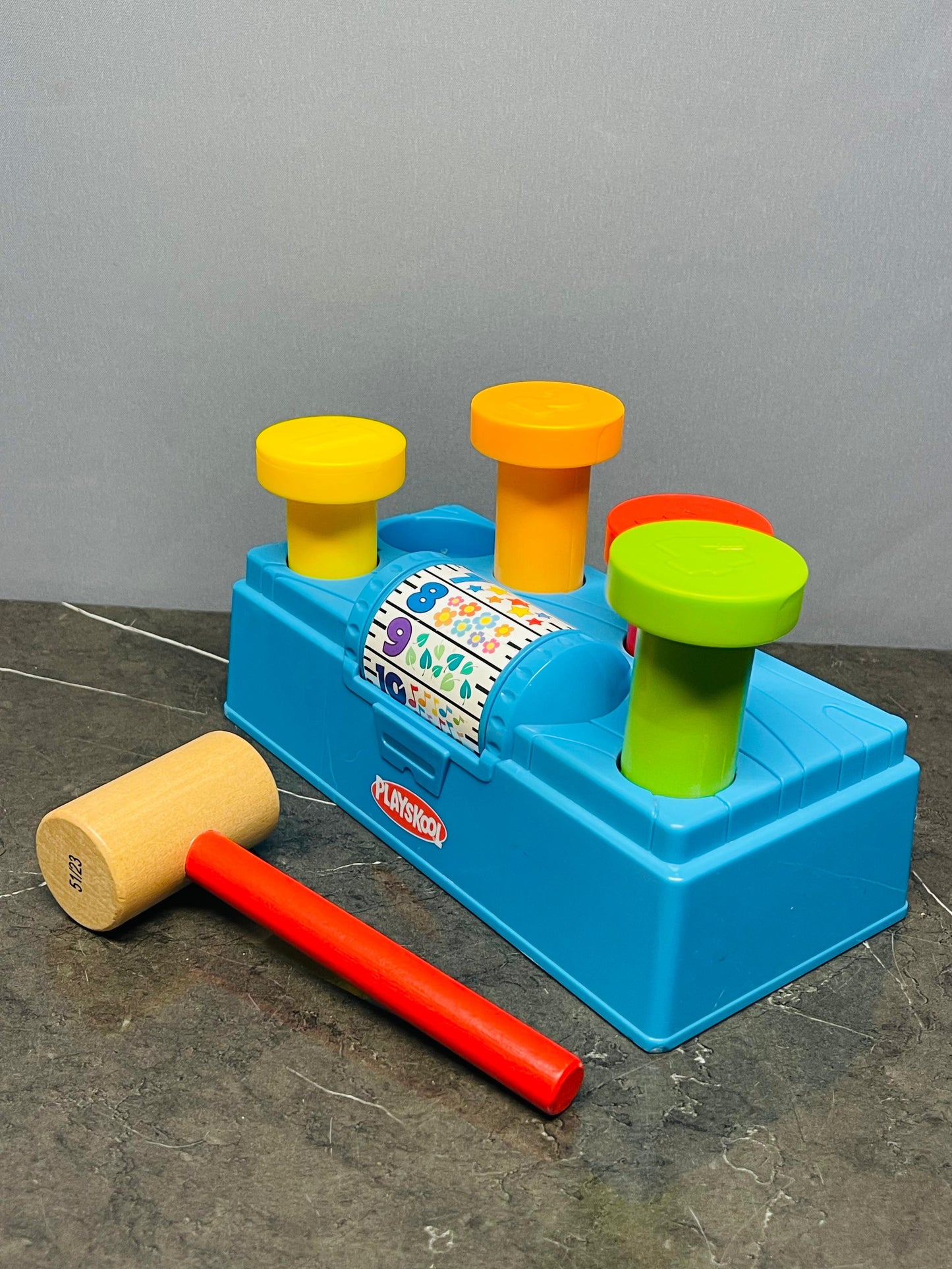 Playskool Tap 'n Spin Tool Bench Activity Toy. (without hammer)