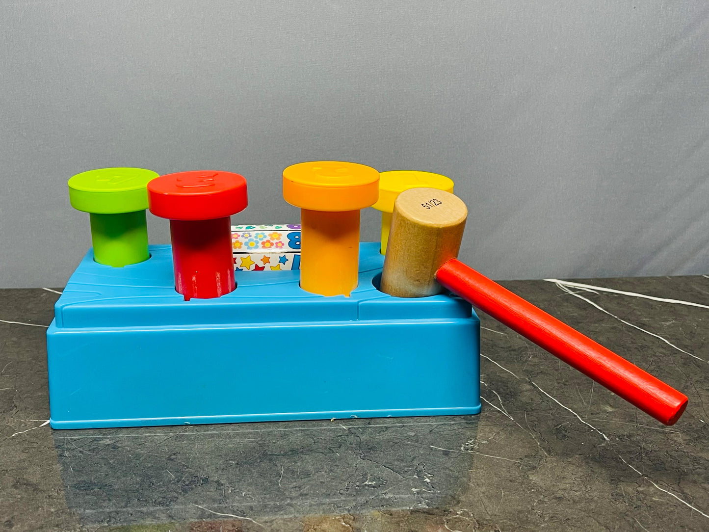 Playskool Tap 'n Spin Tool Bench Activity Toy. (without hammer)