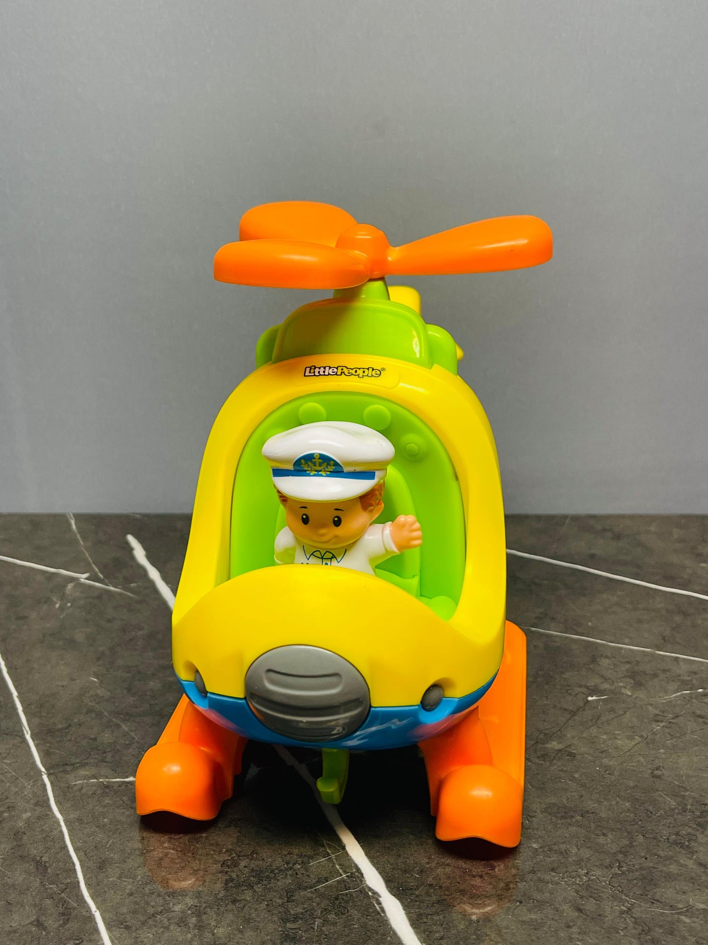 Little People Vehicle Helicopter with Figure and Sound Effect