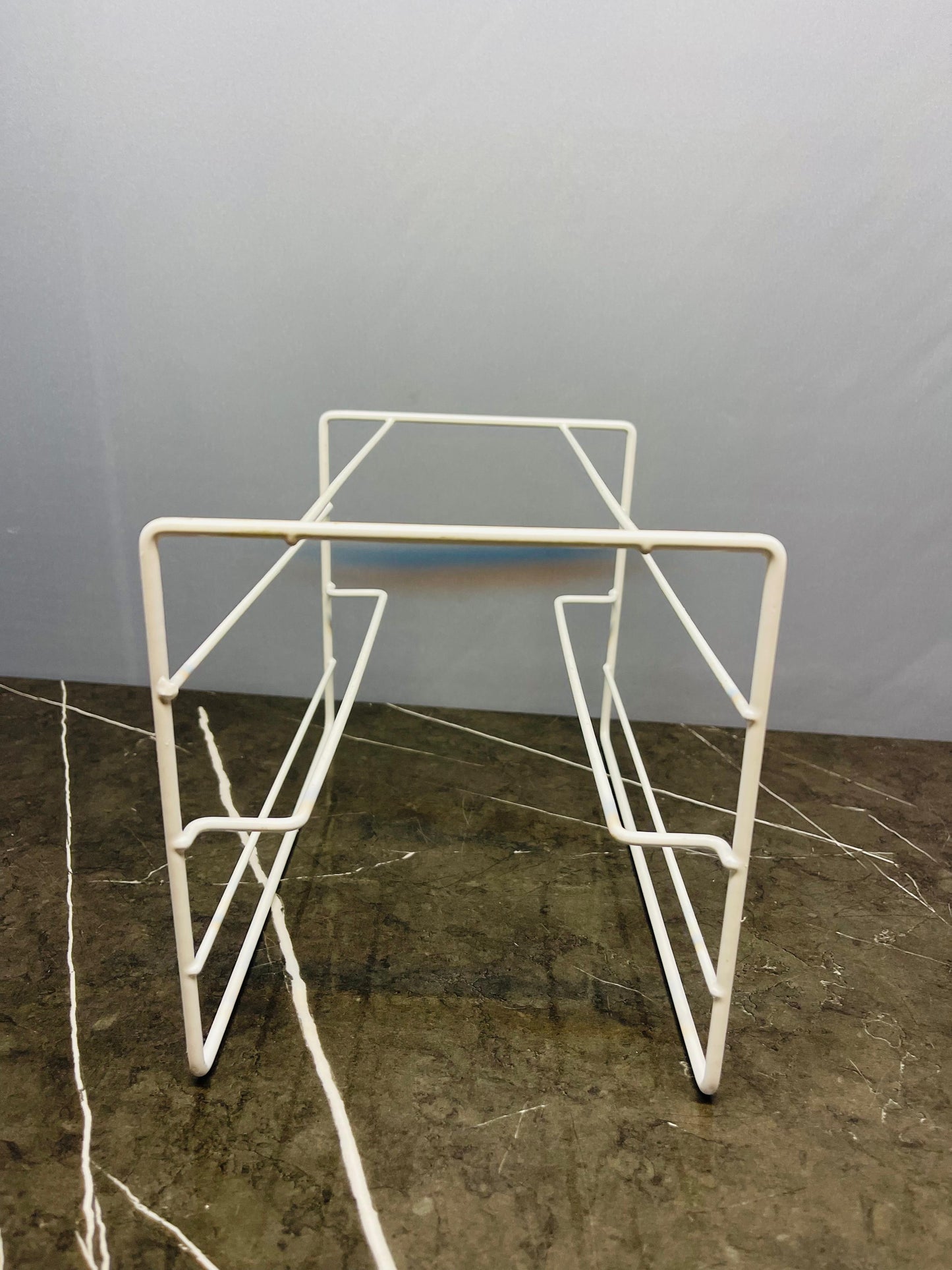 White Wire Under-Shelf or Desk Organizer