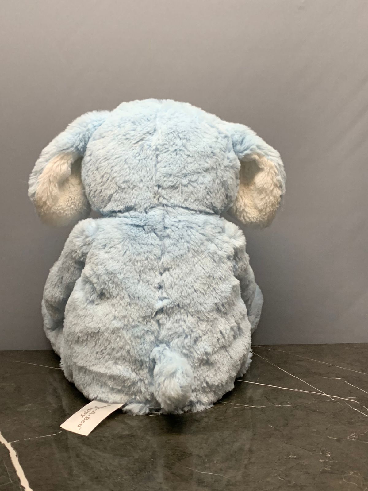 Peek-A-Boo Puppy Blue Soft Toy