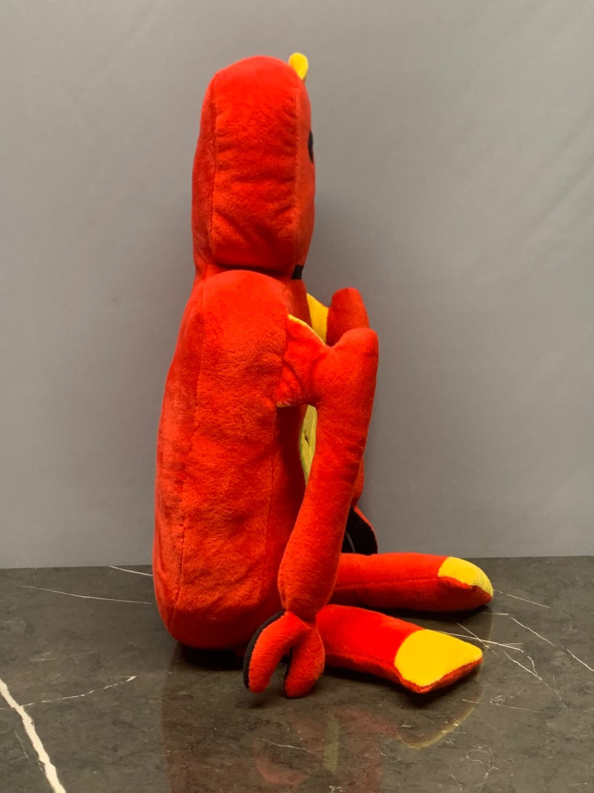 Red Robot Plush Toy