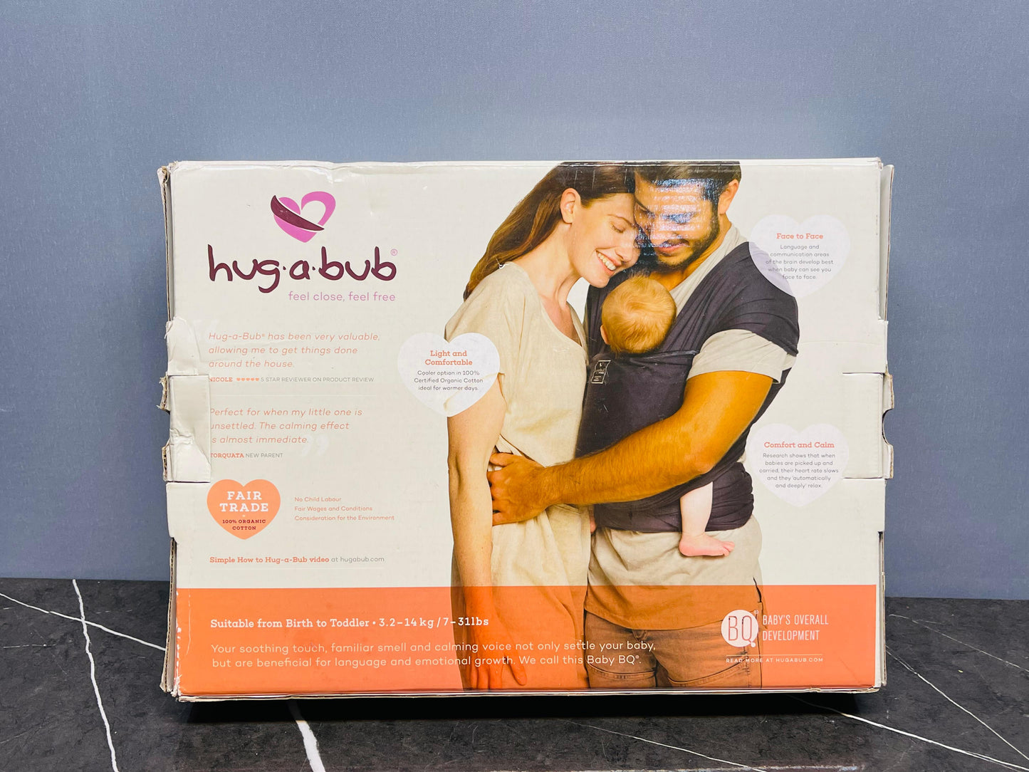 Hug.a.Bub Lightweight Cotton Wrap Carrier