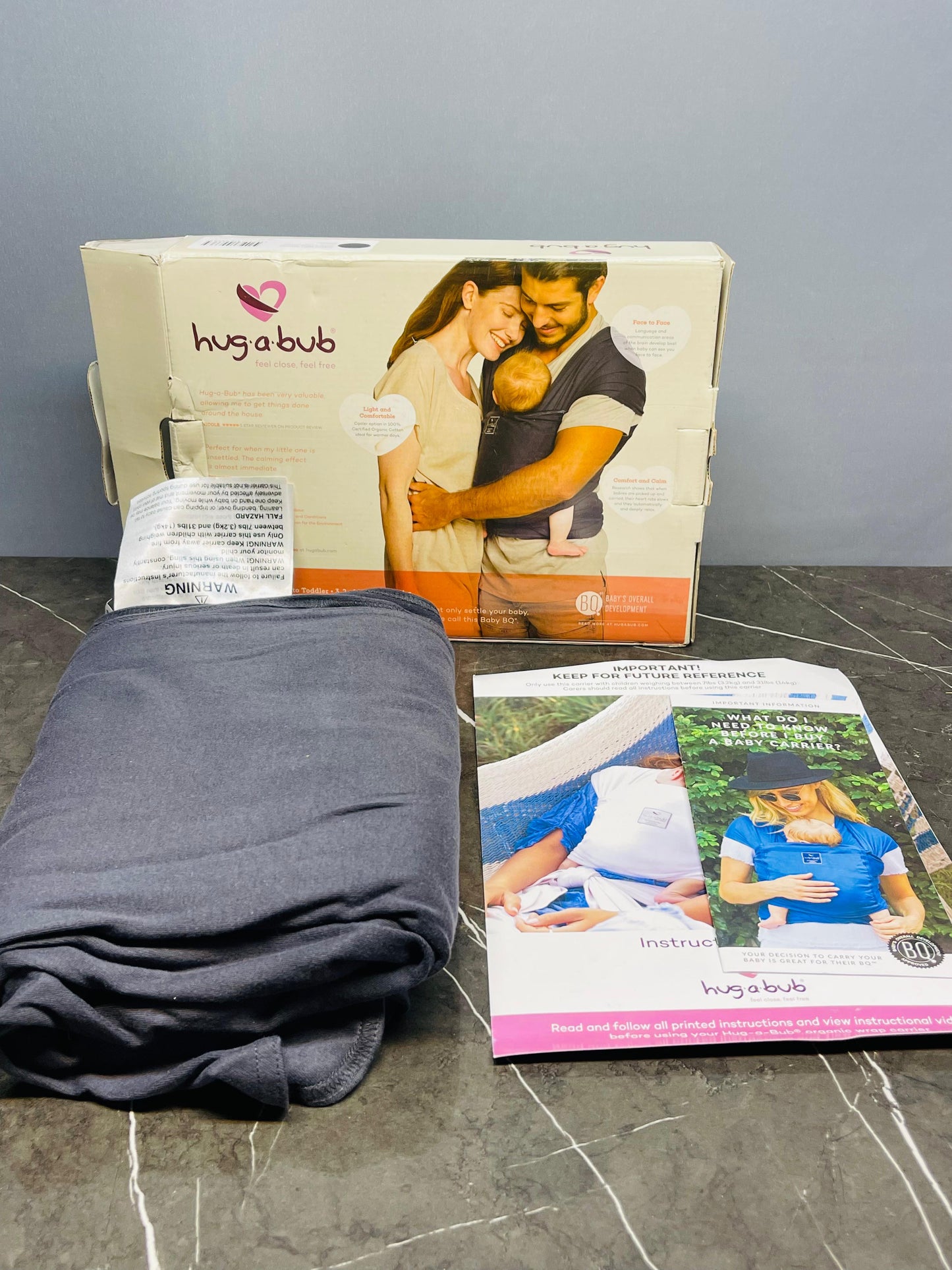 Hug.a.Bub Lightweight Cotton Wrap Carrier