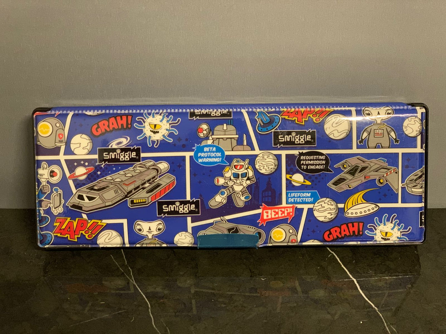 Smiggle "Space Out" Multi-Function Pencil Case.