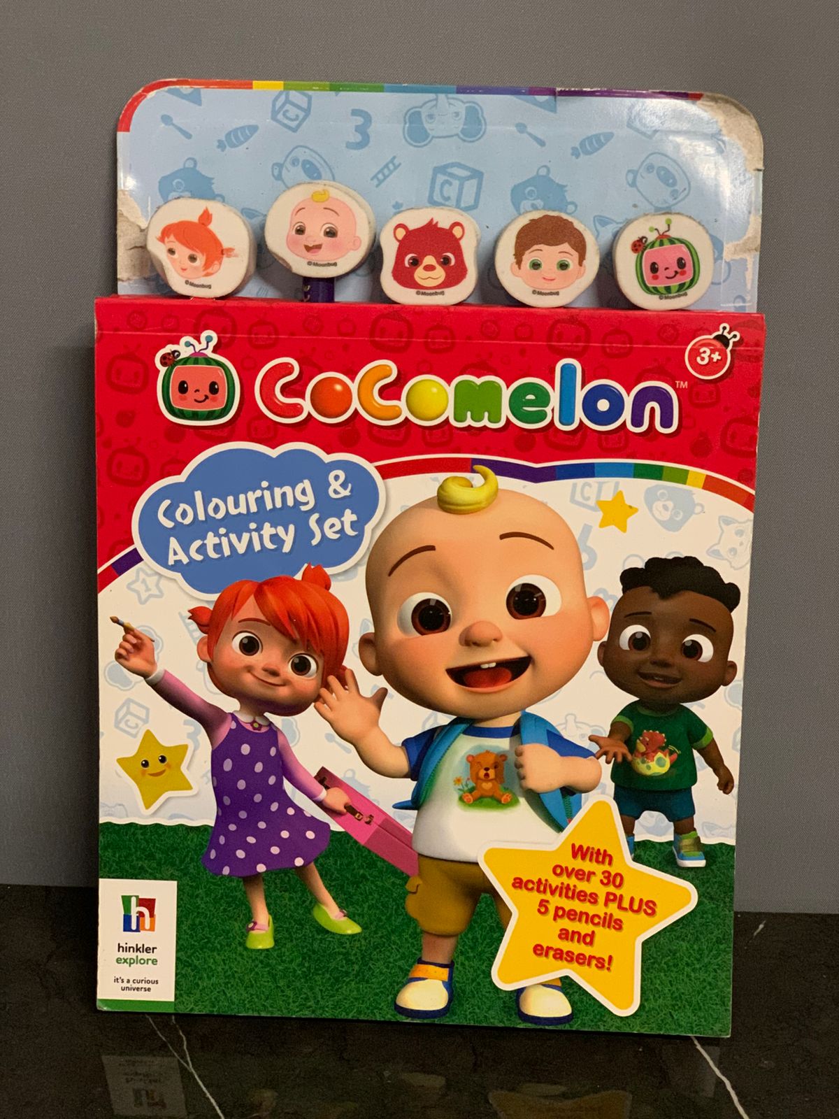 Cocomelon Colouring And Activity Set. (9/10 condition)
