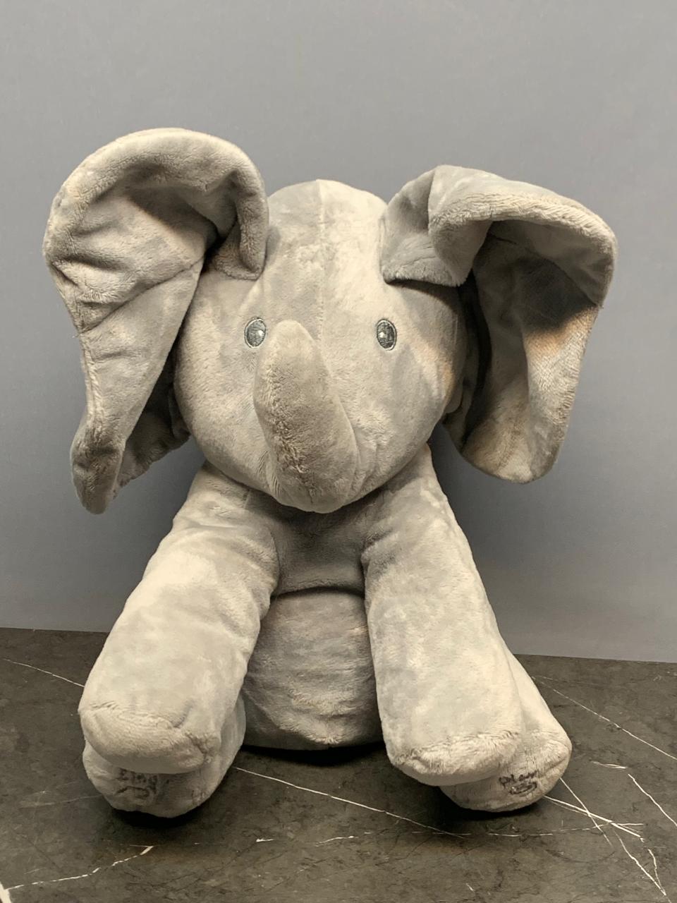 GUND Baby Animated Flappy The Elephant Stuffed Animal Plush.
