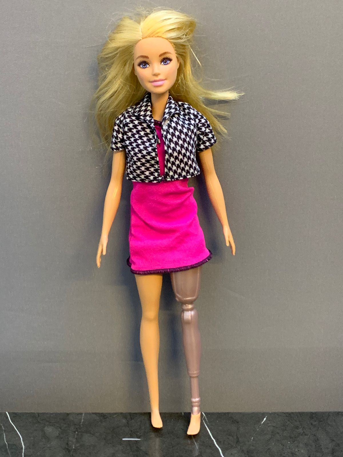 Barbie Interior Designer Doll with Prosthetic Leg.