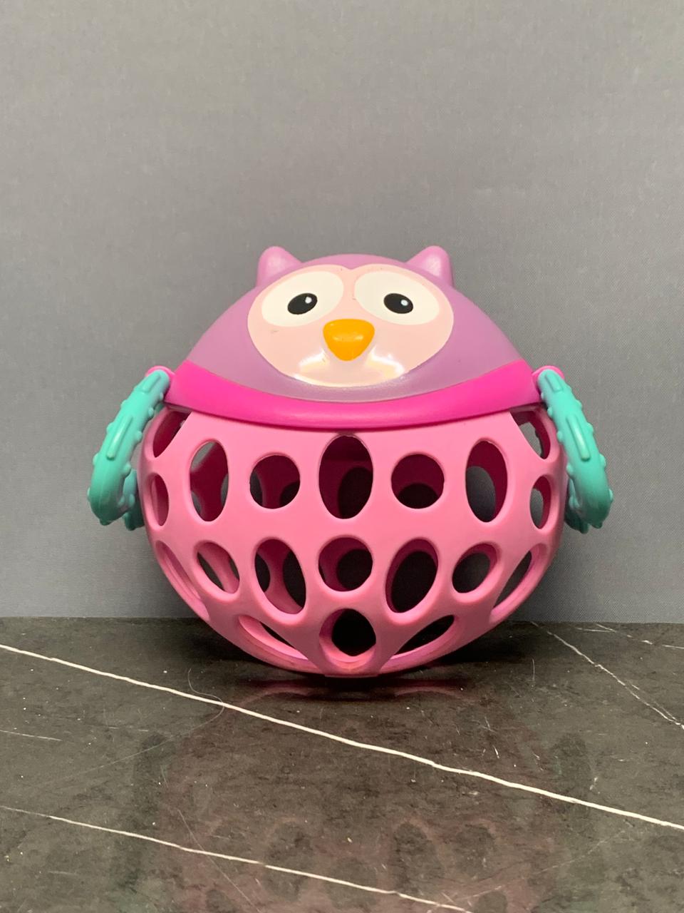 Nuby Interactive Silly Shakers Rattle Teether Toy.