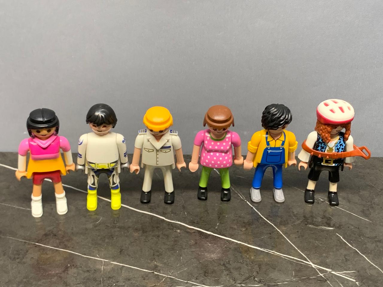 Diverse Playmobil Figures Collection.
