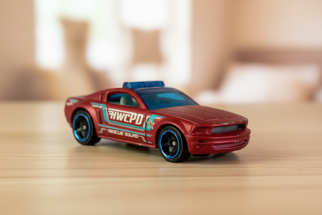 Hot Wheels Rescue Squad Mustang GT Concept.