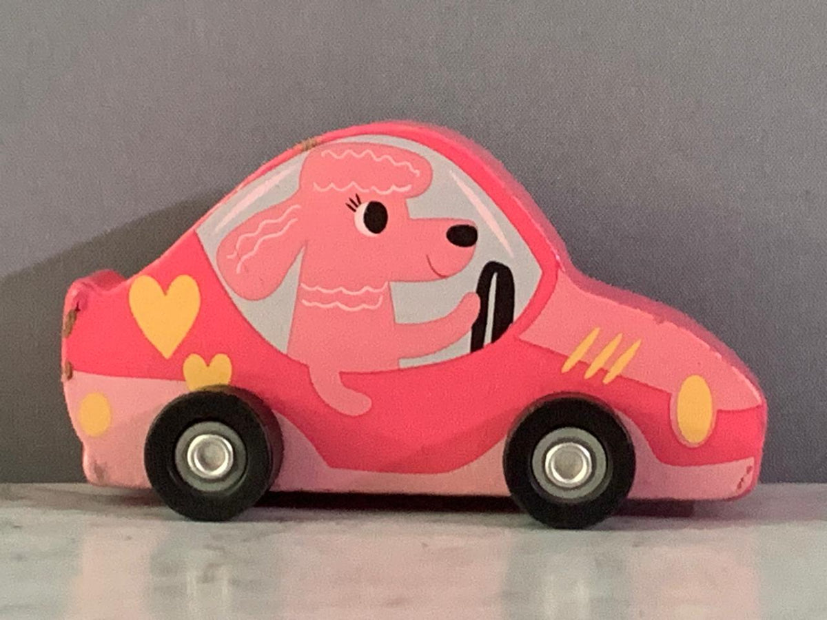 Target Bullseye's Playground Poodle Dog Car Toy.