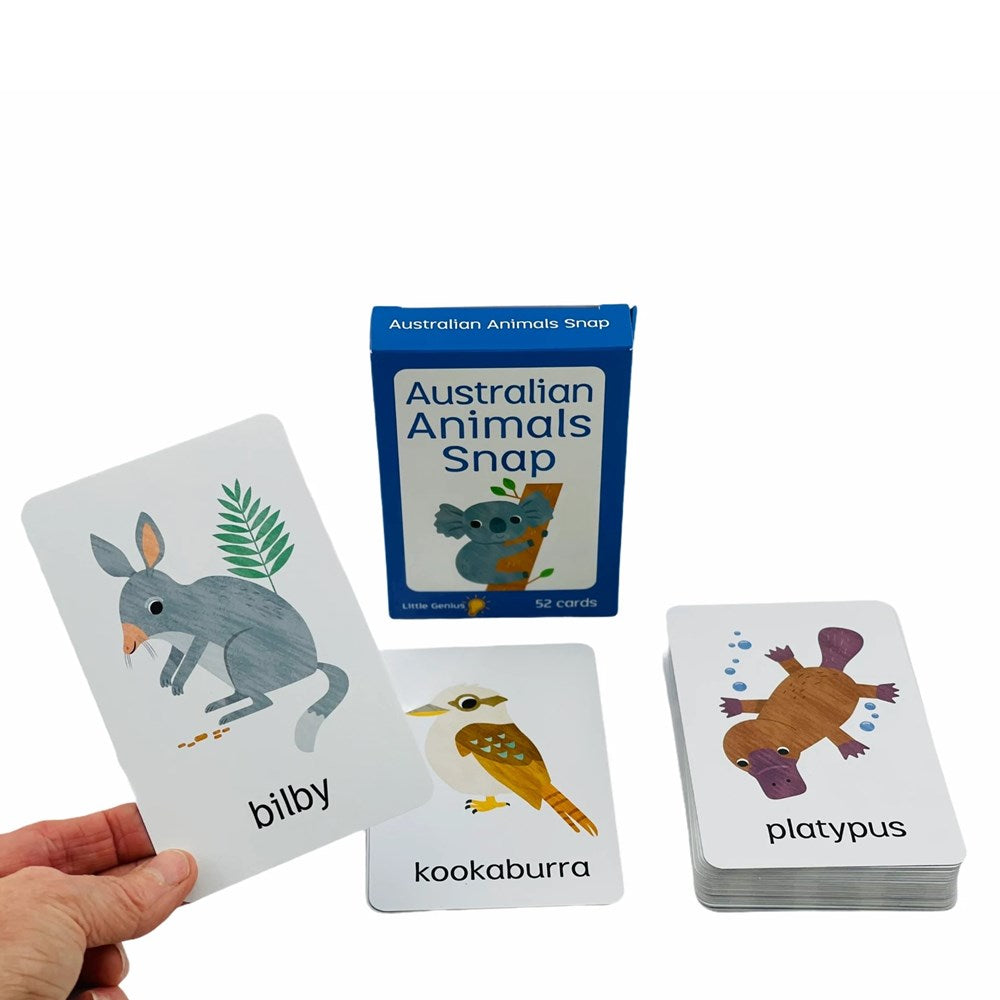 Little Genius Australian Animals Snap.(30 cards available)